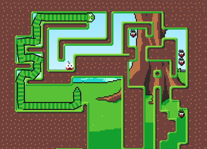 Gameplay by Apple Splip, second level by Apple Splip